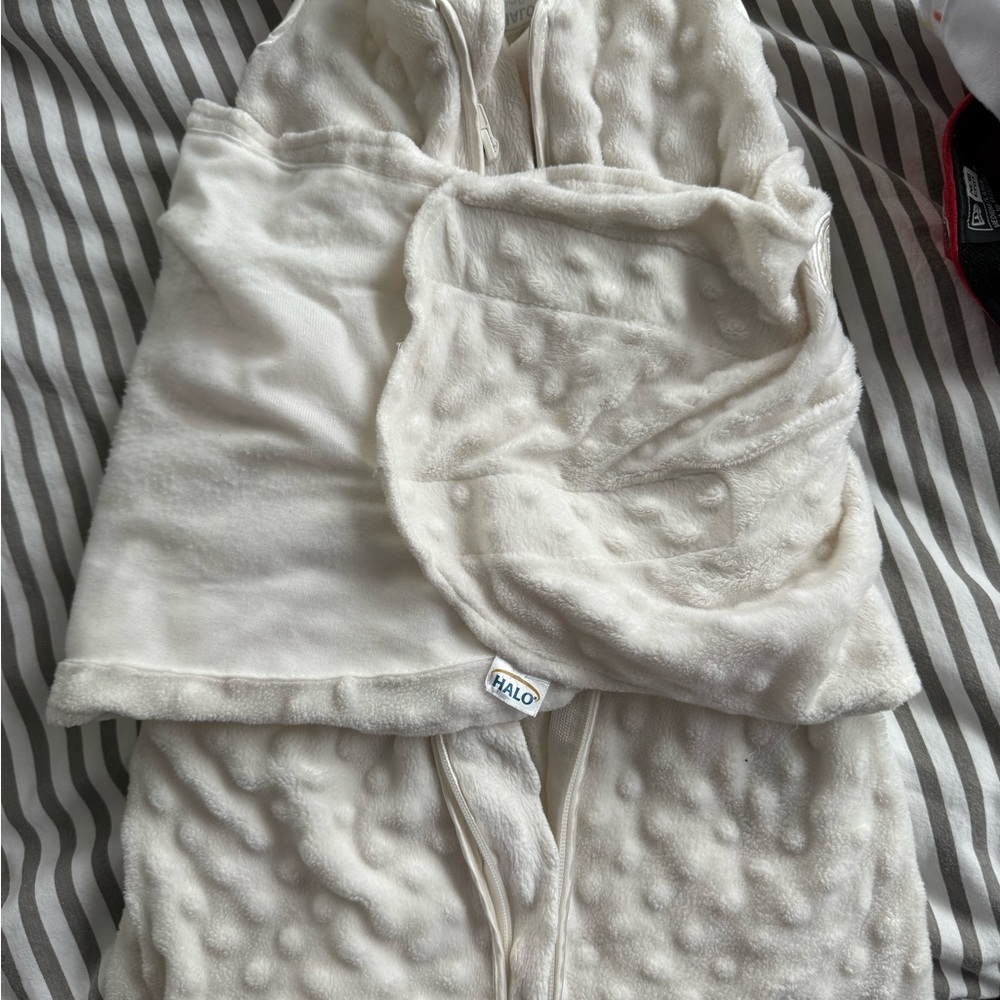 Halo Ivory Baby Swaddle